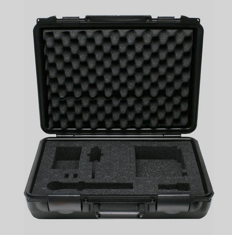 HARD CARRYING CASE FOR ULX, SLX, QLXD 1/2 RACK WIRELESS SYSTEM
