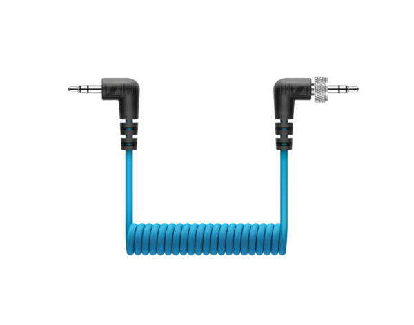 3.5MM (1/8") TRS TO 3.5MM (1/8") TRS COILED CABLE WITH LOCKING CONNECTOR