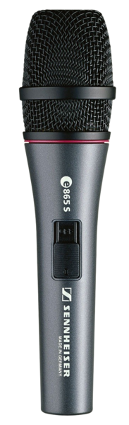 HANDHELD SUPER-CARDIOID CONDENSER MICROPHONE WITH ON/OFF SWITCH. INCLUDES MZQ800 CLIP. 11.6 OZ.