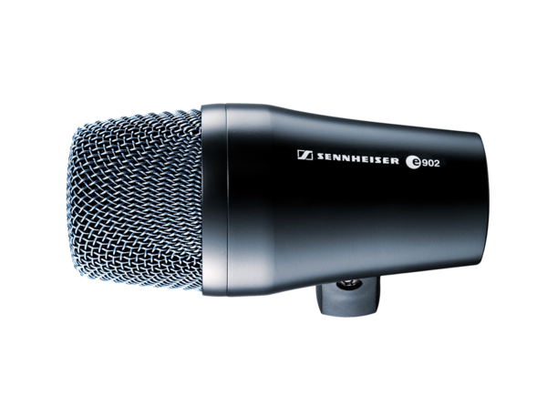 PROFESSIONAL CARDIOID DYNAMIC MICROPHONE WITH STAND RECEIVER FOR BASS DRUM. 15.9 OZ.