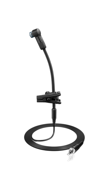 PROFESSIONAL CARDIOID CONDENSER MICROPHONE WITH FLEXIBLE GOOSENECK FOR WIND INSTRUMENTS WITH