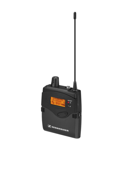 BODYPACK RECEIVER, HDX, ADAPTIVE DIVERSITY, STEREO, CHARGING CONTACTS, 2X MIGNON