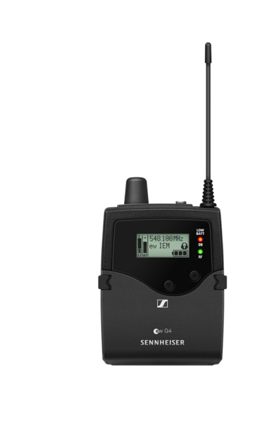 STEREO BODYPACK RECEIVER. INCLUDES (1) PAIR OF IE4 EARBUDS, FREQUENCY RANGE:A (516 - 558 MHZ)