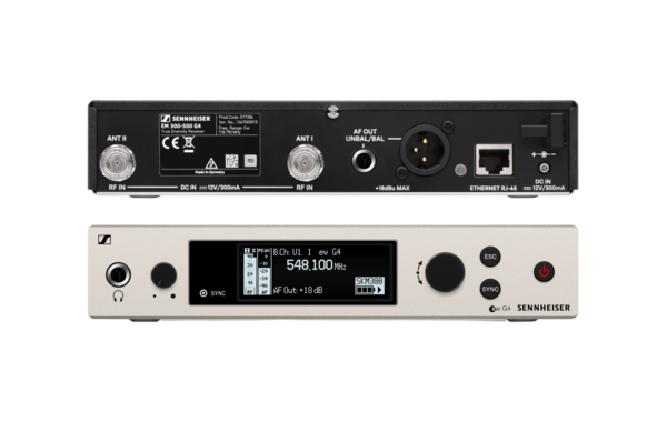 RACKMOUNT TRUE DIVERSITY RECEIVER. GA3 RACKMOUNT INCLUDED, FREQUENCY RANGE: AW+ (470 - 558 MHZ)