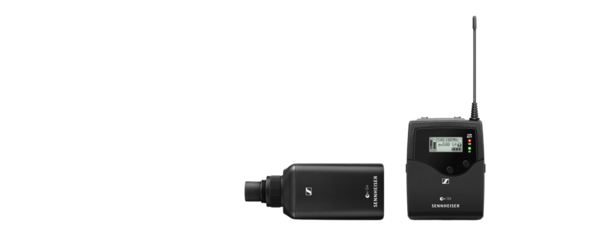PORTABLE PLUG-ON WIRELESS SET. INCLUDES (1) SKP 500 G4 PLUG-ON TRANSMITTER WITH PHANTOM POWER,