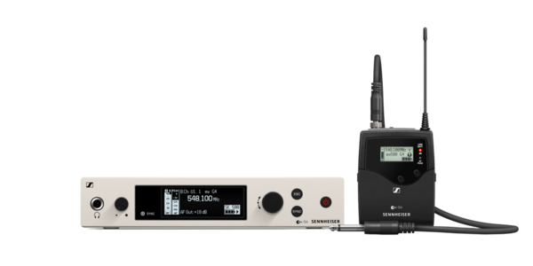 WIRELESS INSTRUMENT SET. INCLUDES (1) SK 500 G4 BODYPACK, (1) CI1 1/4" INPUT CABLE, (1)EM 300-500 G4