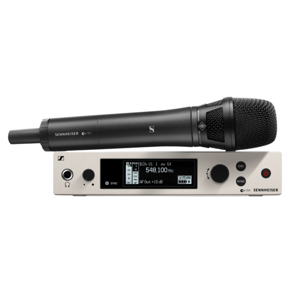 WIRELESS VOCAL SET. INCLUDES (1) SKM 500 G4 HANDHELD TRANSMITTER, (1) NEUMANN KK 205 CAPSULE