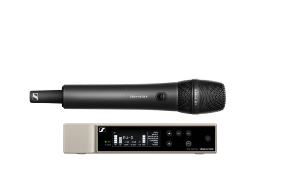 EWD DIGITAL VOCAL/HANDHELD SYSTEM: 1 EWD EM SINGLE CHANNEL RECEIVER, 1 HANDHELD TRANSMITTER W/SWITCH