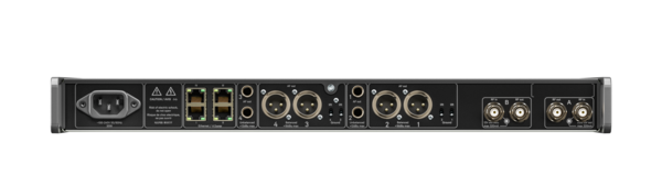 FOUR-CHANNEL DIGITAL FULL-RACK (19") RECEIVER,INTERNAL PSU / DANTE,SECURE AES 256,UP TO 293 CHANNELS
