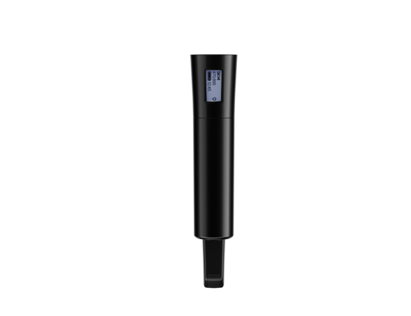 HANDHELD TRANSMITTER BASE ONLY WITHOUT SWITCH *NO CAPSULE*, INCL (1) MZQ1 MIC CLIP, (2) AA BATTERIES