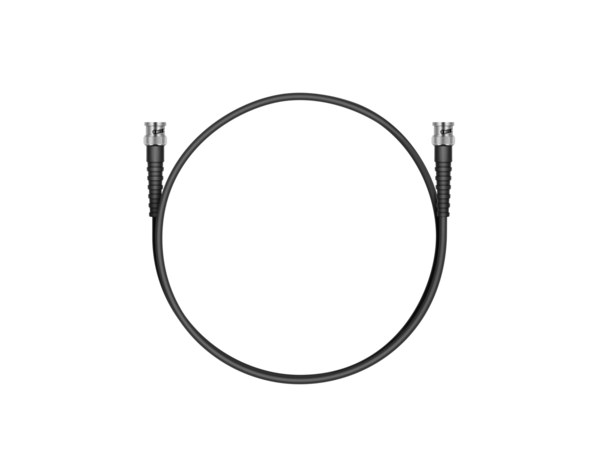 COAXIAL CABLE WITH BNC CONNECTOR, 50 OHM, 1M