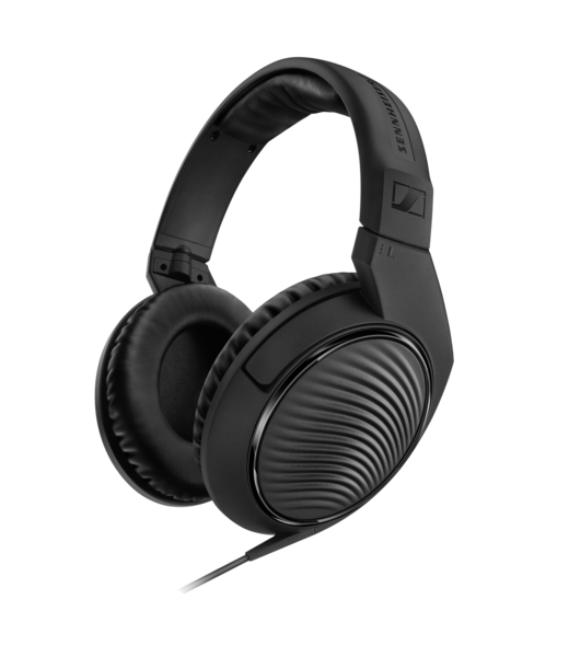 DYNAMIC STEREO HEADPHONE, 32 , CLOSED, OVER-EAR, COILED CABLE 3 M, MINIJACK 3,5 MM,