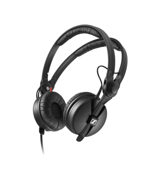 CLOSED-BACK, ON-EAR PROFESSIONAL MONITORING HEADPHONES WITH SPLIT HEADBAND, ROTATABLE EAR CUP,