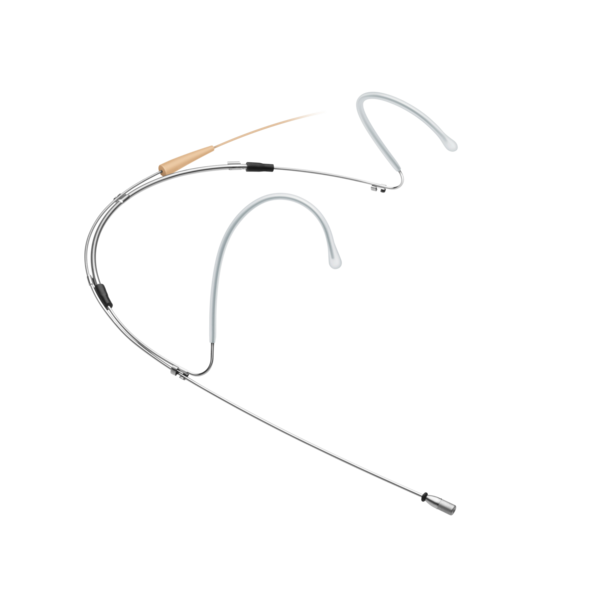 NECKBAND MICROPHONE WITH MKE 1 MICROPHONE CAPSULE (OMNIDIRECTIONAL, CONDENSER) WITH 3-PIN CONNECTOR.