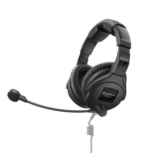 CLOSED-BACK CIRCUMAURAL BROADCAST HEADSET FOR BACKSTAGE COMMUNICATION, SWITCHABLE ACTIVEGARD© LIMITI