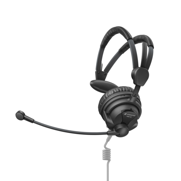 CLOSED ON-EAR HEADSET FOR OUTDOOR BROADCAST APPLICATION, SINGLE SIDED, ACTIVEGARD© LIMITING TECHNOLO