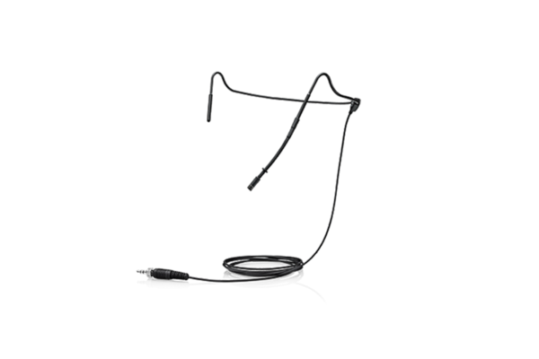 NECKWORN MICROPHONE, OMNIDIRECTIONAL, MKE 2 CAPSULE, BLACK, 1.6M CABLE WITH 3.5MM JACK, FOR EW-D SK,