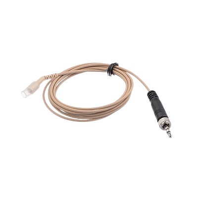 LIGHTWEIGHT NECKBAND MIC ASSEMBLY WITH OMNI-DIRECTIONAL MKE PLATINUM CAPSULE (BEIGE),