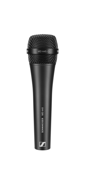 HANDHELD MICROPHONE (HIGH-REJECTION SUPER CARDIOID, DYNAMIC) WITH 3-PIN XLR-M