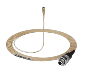 MINIATURE CLIP-ON MICROPHONE, OMNIDIRECTIONAL, FOR SK 50/250/2000/5212/6000/9000, 3-PIN SE CONNECTOR