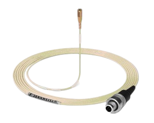 MINIATURE CLIP-ON MICROPHONE, OMNIDIRECTIONAL, FOR SK 50/250/2000/5212/6000/9000, 3-PIN SE CONNECTOR