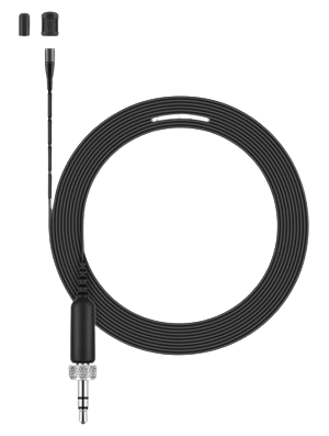 ULTRA-MINIATURE OMNI LAPEL WITH 3.3 MM CAPSULE, REDUCED SENSITIVITY (5 MV/PA), ULTRA-THIN CABLE