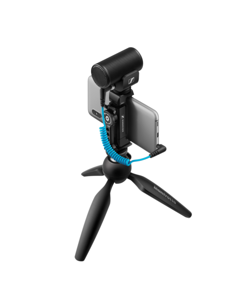 COMPACT ON-CAMERA SHOTGUN MICROPHONE KIT (SUPERCARDIOID, CONDENSER).