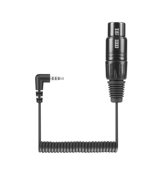 SMALL SHOT GUN MICROPHONE WITH HIGH LEVEL OF DIRECTIVITY FOR CAMERAS