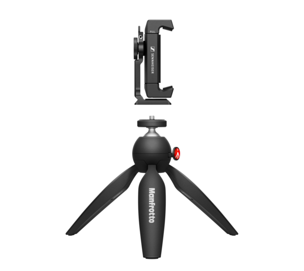 MOBILE KIT FOR MOBILE RECORDING. INCLUDES (1) MANFROTTO PIXI MINI TRIPOD