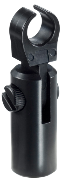MINI CLIP FOR USE WITH REMOTE CABLE. 3/8" STANDARD THREADING