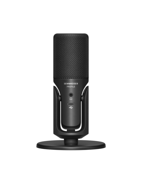 PROFILE USB MICROPHONE WITH TABLE STAND,INCLUDES 1.2M USB-C CABLE,INTEGRATED GAIN/MIX/VOLUME CONTROL