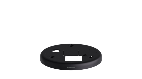 TEAMCONNECT CEILING MEDIUM H-B MIC HOUSING, BLACK