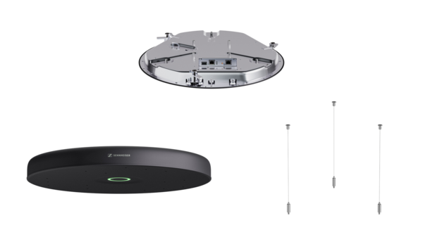 TEAMCONNECT CEILING MEDIUM S-B, PRE-POLARIZED CONDENSER MICROPHONE
