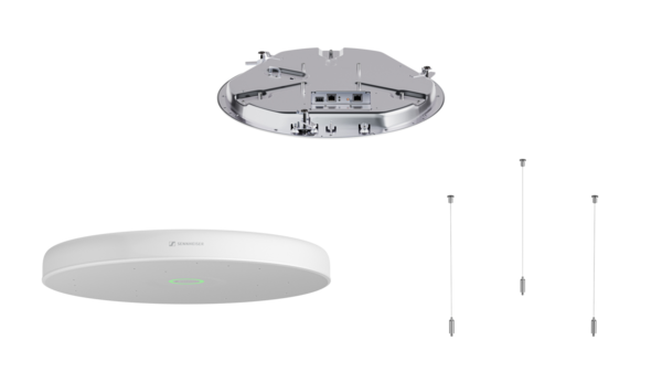 TEAMCONNECT CEILING MEDIUM S-W, PRE-POLARIZED CONDENSER MICROPHONE