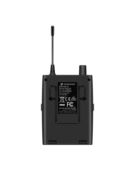 IEM - XSW IEM SR TRANSMITTER, XSW IEM EK RCVR, IE 4 IN EAR HEADPH, RACK MOUNT KIT, NT 12-5 CW POWER
