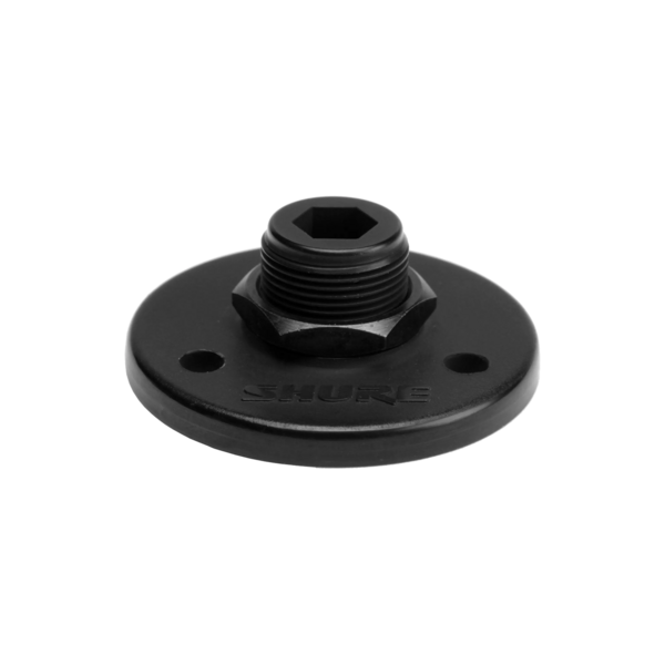 5/8IN-27 THREADED MOUNTING FLANGE, BLACK