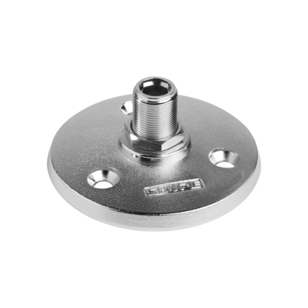 MOUNTING FLANGE, HEAVY DUTY, MATTE SILVER