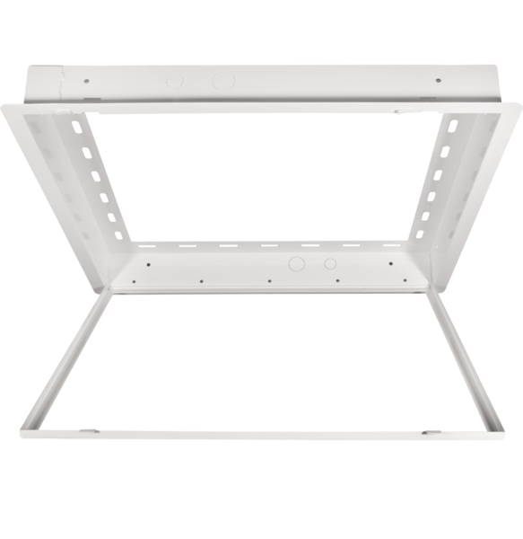 HARD CEILING MOUNT ALLOWS MXA902, MXA910, OR MXA920W-S CEILING ARRAY MICS TO BE MOUNTED FLUSH