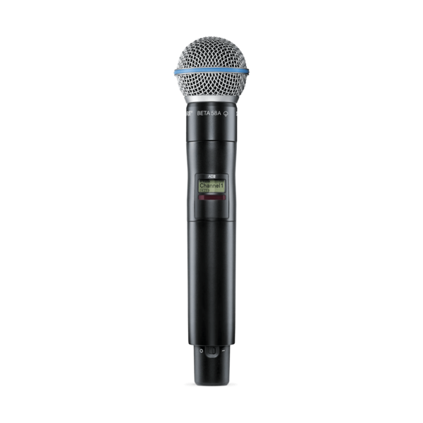 HANDHELD TRANSMITTER WITH BETA58 MIC HEAD (470-608 MHZ)