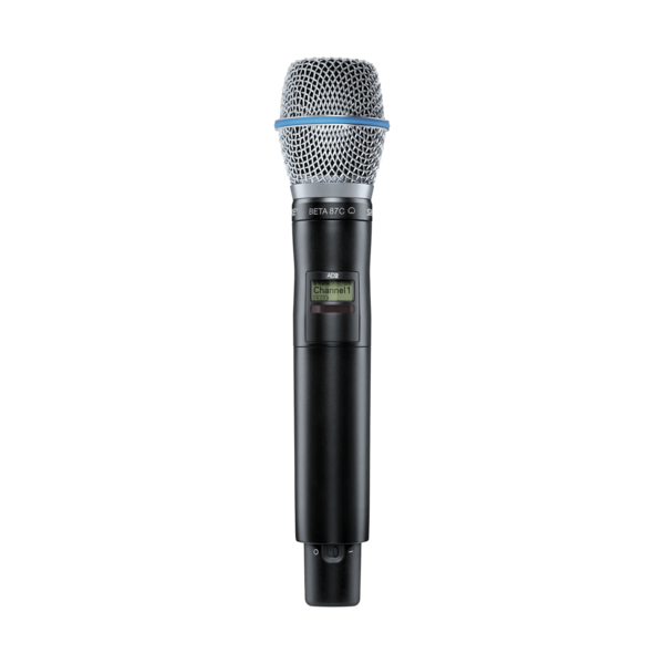 HANDHELD TRANSMITTER WITH BETA87C MIC HEAD