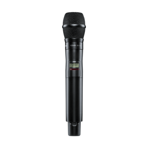 HANDHELD TRANSMITTER WITH KSM9 MIC HEAD (BLACK)