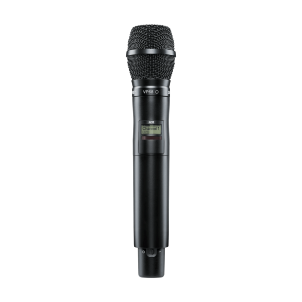 HANDHELD TRANSMITTER WITH VP68 MIC HEAD