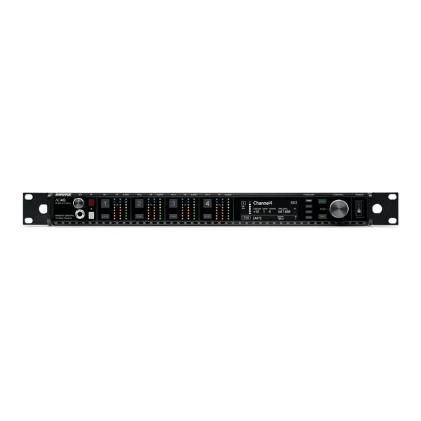 QUAD CHANNEL RECEIVER WITH REDUNDANT DC POWER-INPUT MODIFICATION, 750-960 MHZ