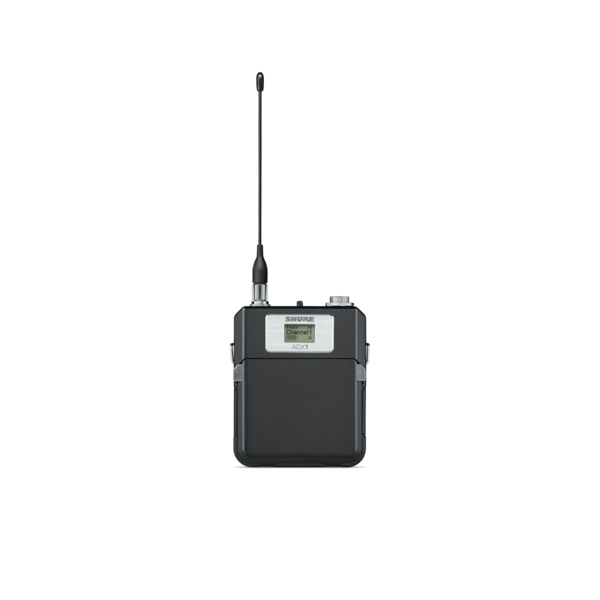 DIVERSITY SHOWLINK-ENABLED BODYPACK TRANSMITTER, TA4F, INCLUDES 2 X SB910 RECHARGABLE BATTERIES