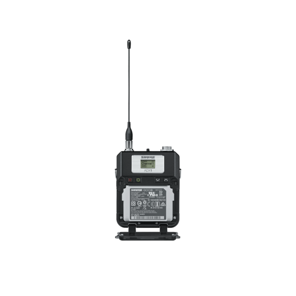 DIVERSITY SHOWLINK-ENABLED BODYPACK TRANSMITTER, TA4F, INCLUDES 2 X SB910 RECHARGABLE BATTERIES