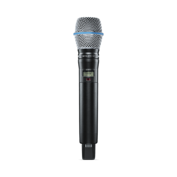 FREQUENCY DIVERSITY, SHOWLINK-ENABLED HANDHELD TRANSMITTER
