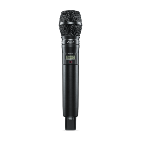 FREQUENCY DIVERSITY, SHOWLINK-ENABLED HANDHELD TRANSMITTER