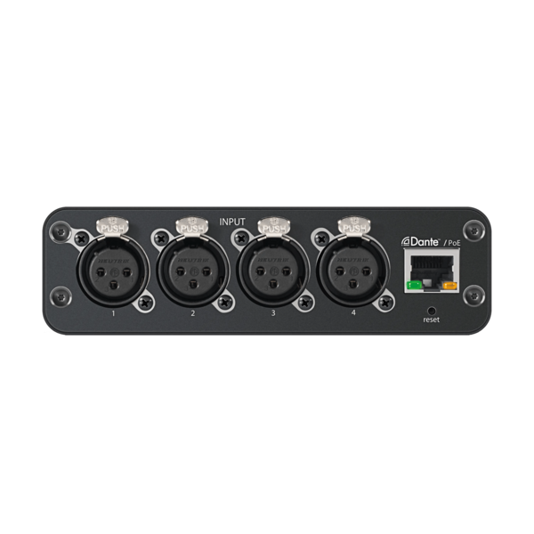 4CH MIC/LINE IN-DNTE,1/3RU,XLR TAA