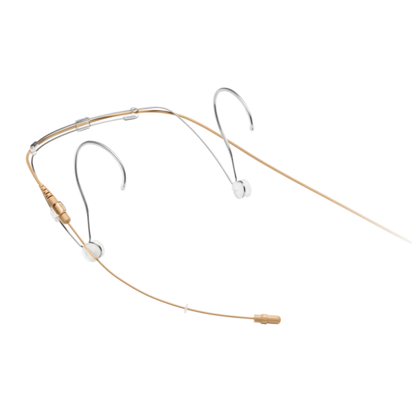 DURAPLEX OMNIDIRECTIONAL SUBMINIATURE HEADSET MIC, IP57 RATED, TAN, MTQG (TA4F)