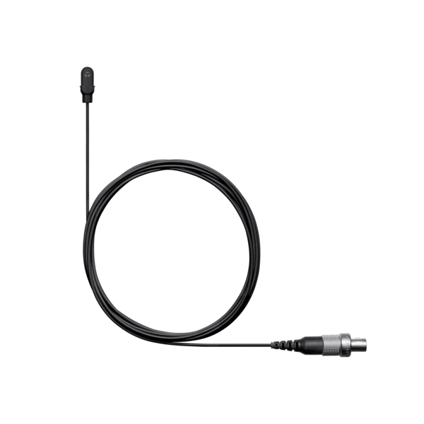 DURAPLEX OMNIDIRECTIONAL WATERPROOF SUBMINIATURE LAPEL, BLACK, LEMO
